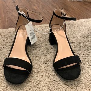 Brand new never worn black heels from Target